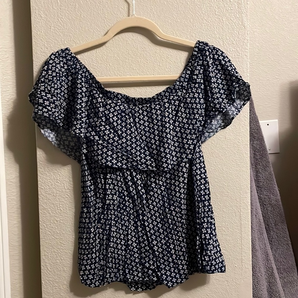 Off the shoulder blouse